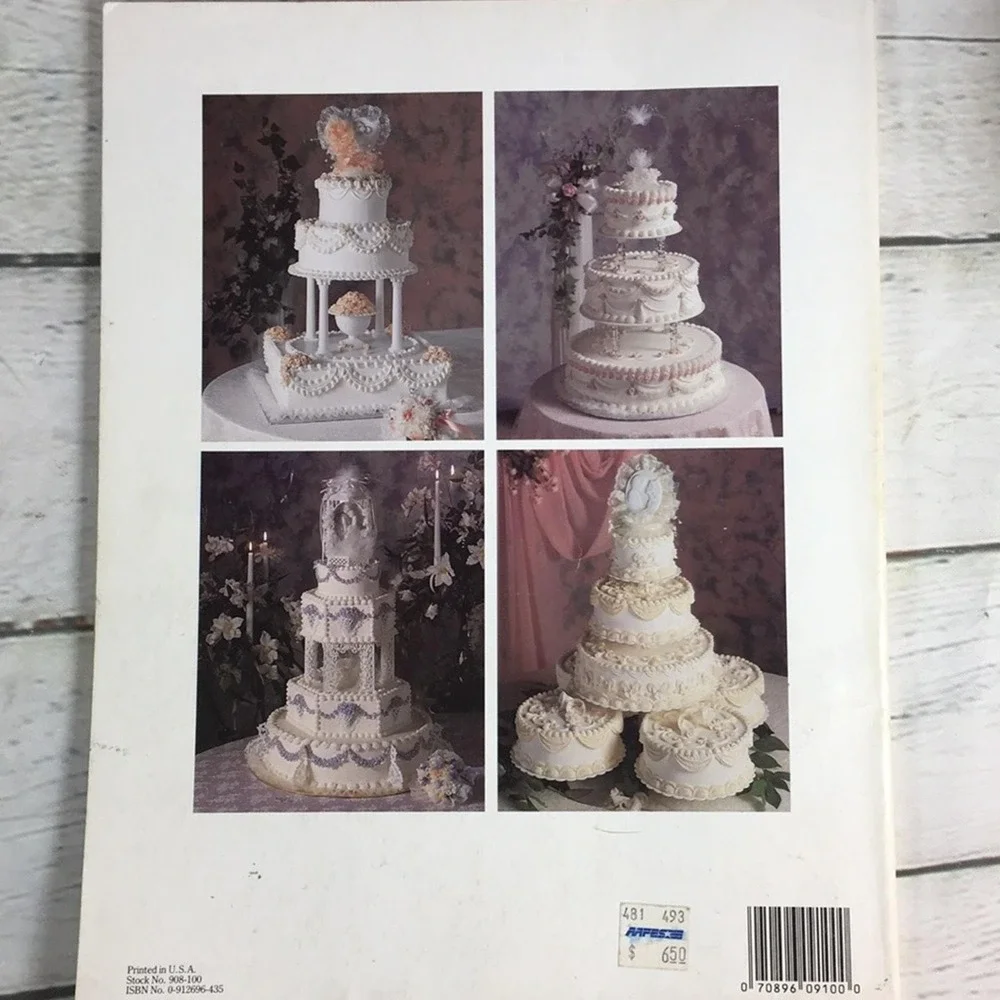 Wilton Weddings & Wedding Cakes A Wilton Album Wilton 1996 1989 Softcover Books